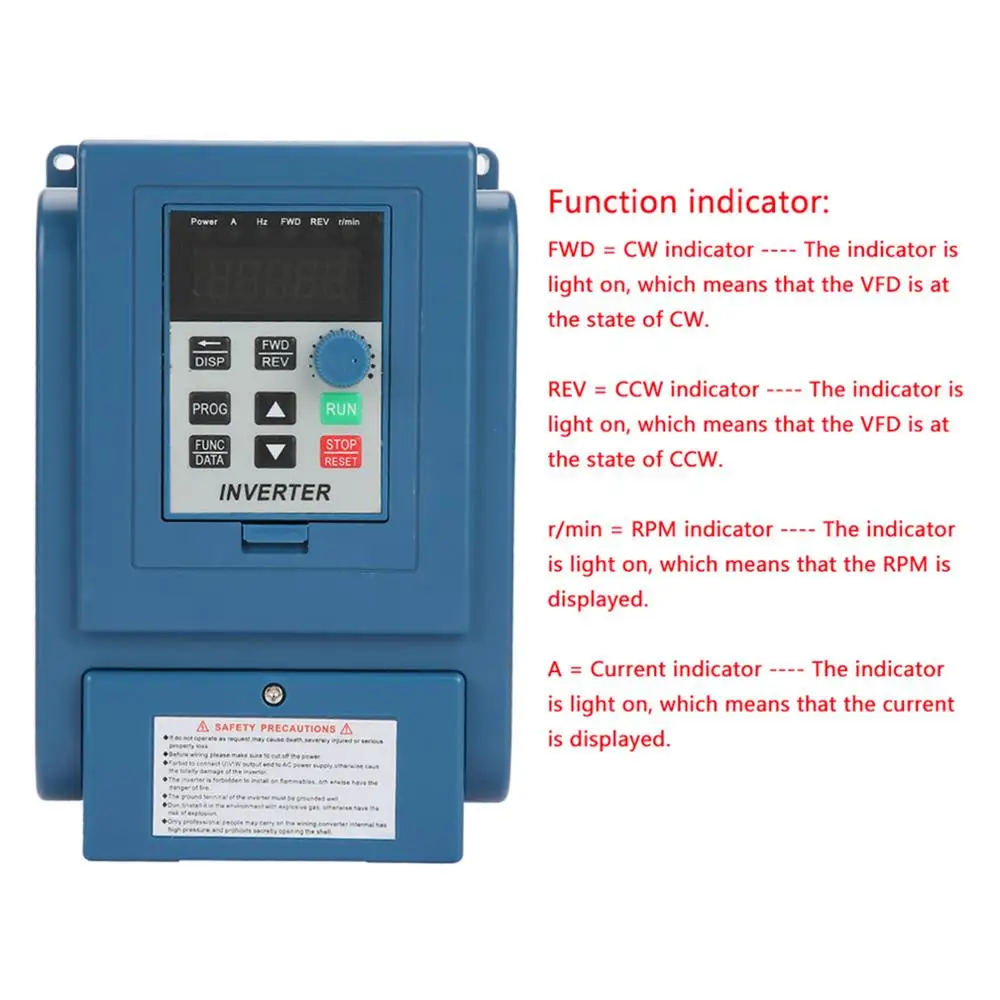 AC 380V 3 Phase Speed Controller Inverter 1.5kW 4A Variable Frequency Drive VFD Motor inverter inversor de onda senoidal pura |
