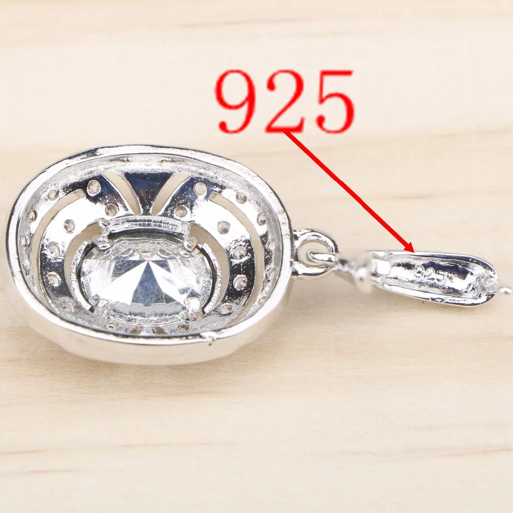 Женский ювелирный комплект из колье серёг и браслета серебра 925 пробы | Украшения