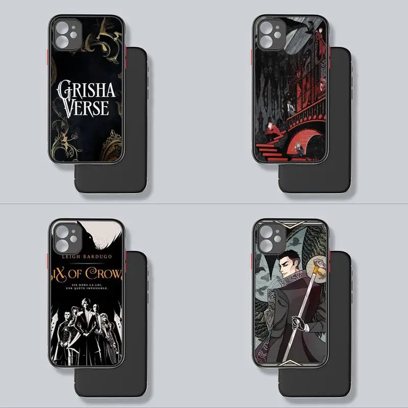 

Six Of Crows Phone Case Transparent Matte For IPhone7 8 11 12 S Mini Pro X XS XR MAX Plus Cover Shell