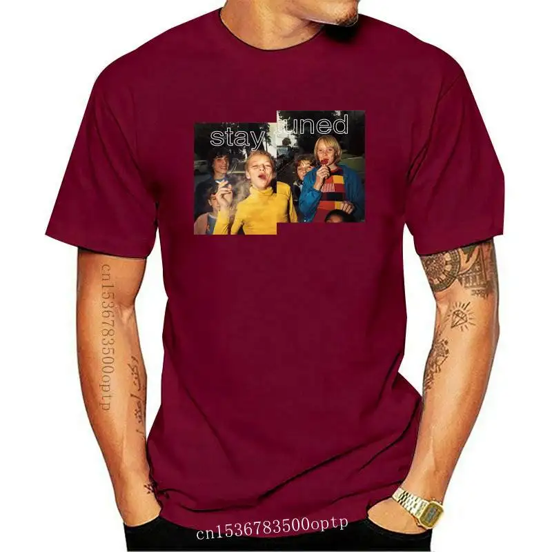 

New Stay Tuned Boy Girl Print T-Shirt Mens Short Sleeve Summer Cotton Man T Shirt Hip Hop Vintage Tops Retro Streetwear T-Shirts