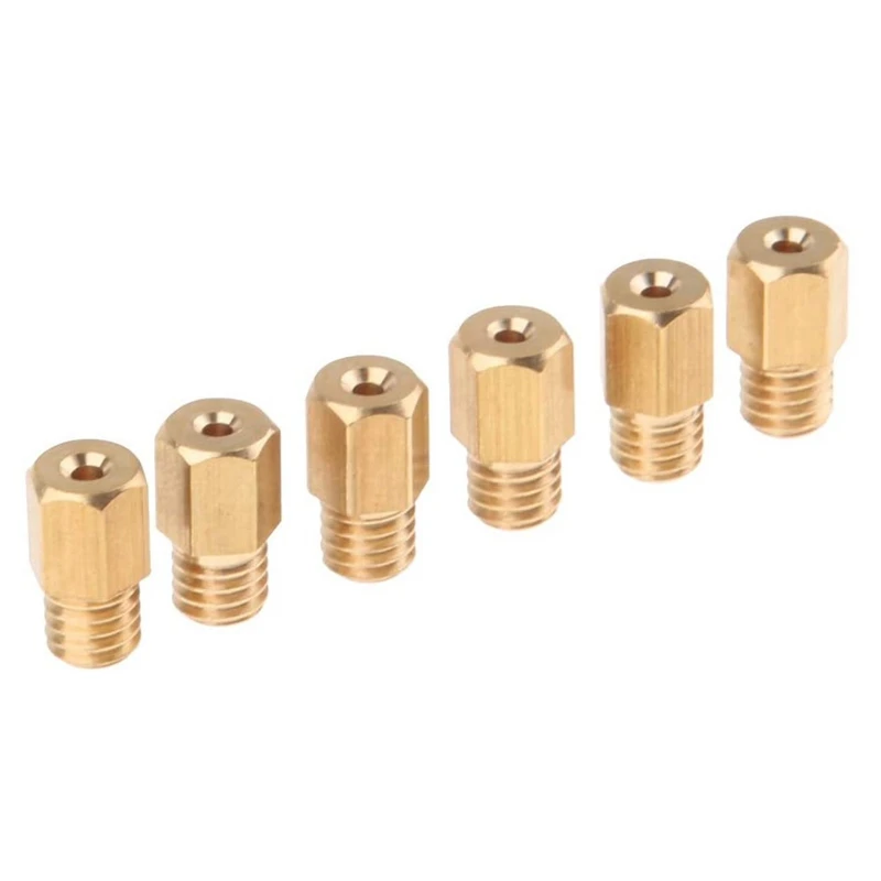 12Pcs Carburetor Carb M5 Hex Head Style Main Jets - 210 220 230 240 250 260 270 280 290 300 310 320 |