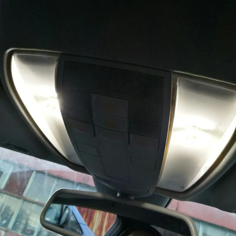 Чисто белые безотказные купольсветильник лампы для салона комплект фар Mercedes-benz E