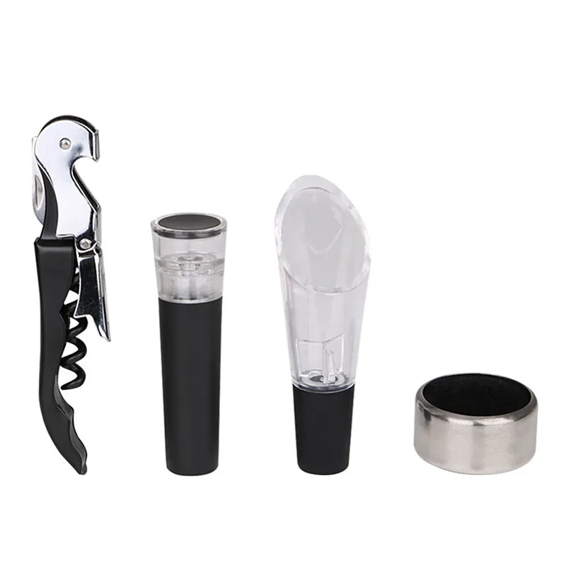 4 шт./компл. нержавеющая сталь красное вино открывалка набор штопор для вина