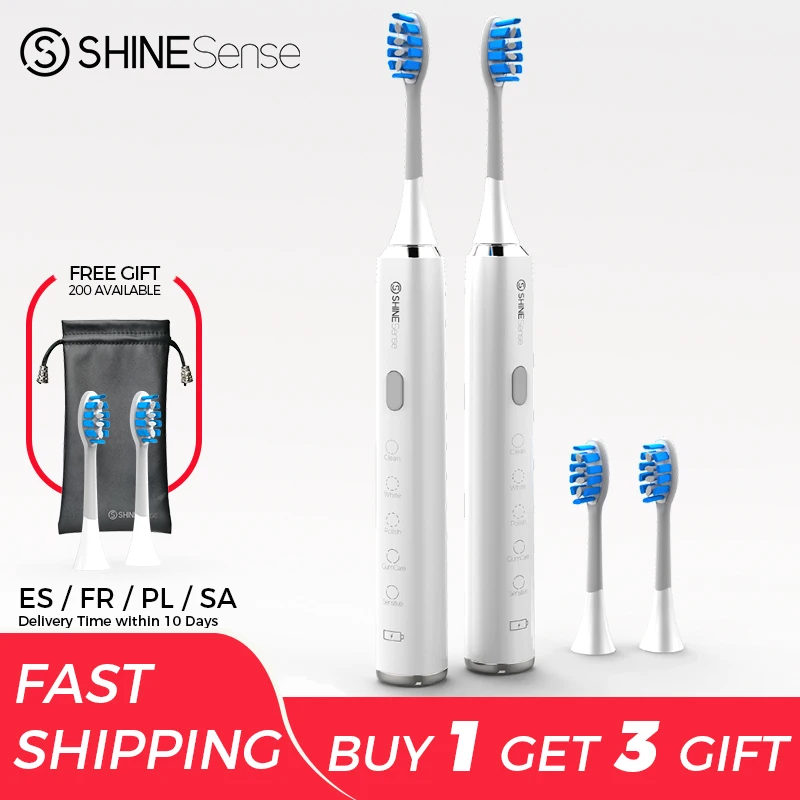 ShineSense STB100 звуковая зубная щетка электрическая Xiaomi Mijia ультразвуковая