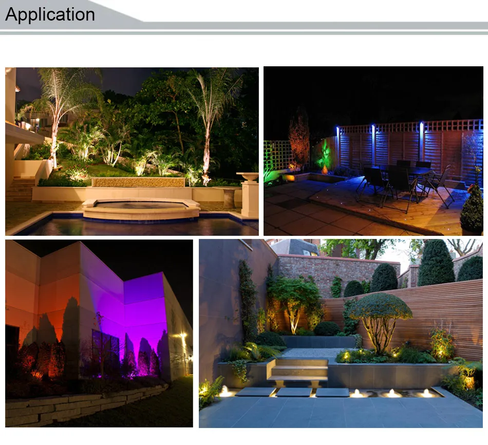 палатка садовые светильники 12 В 6 Вт 3 открытый фары водонепроницаемый газон