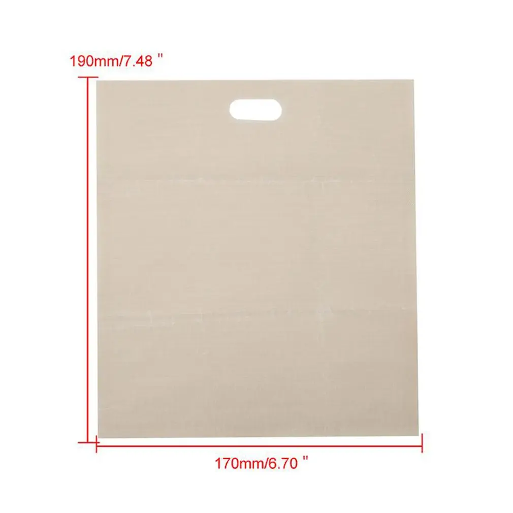 Reusable Toaster Bag Non Stick Bread Sandwich Bags Fiberglass Toast Microwave Heating Pastry Tools | Дом и сад