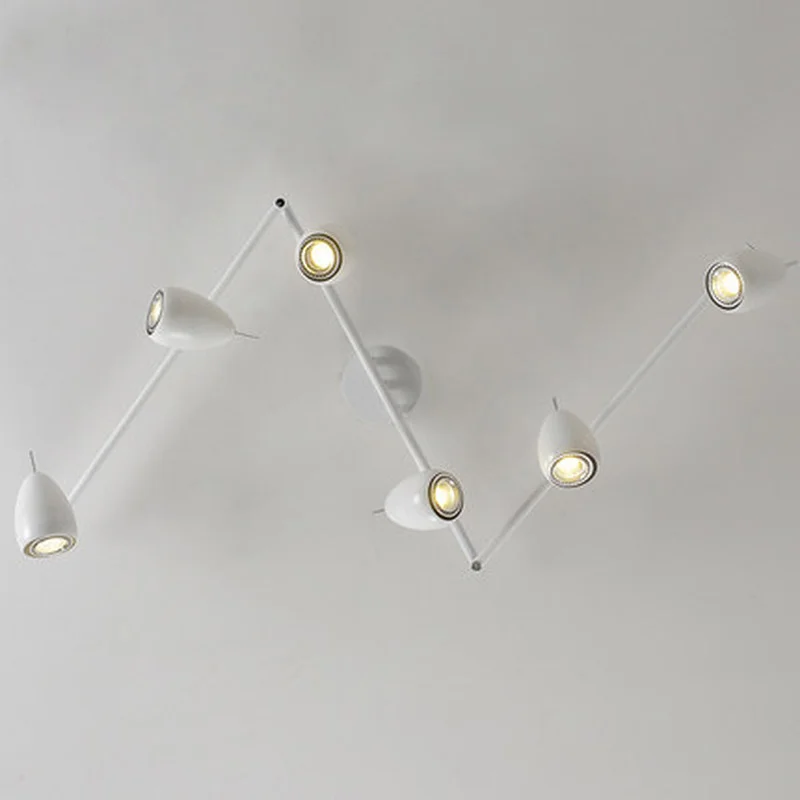 Современный простой вращающийся светодиодный потолочный светильник