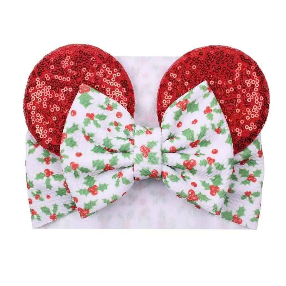 

Headband Big Hair Bow Headbands Headwrap Fabric Elastic Bowknot Hair with Bows baby wide hairbands