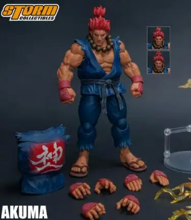 

Storm Toys 1/12 Scale action figure Akuma red hair in stock