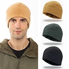 1 шт. дышащие флисовые шляпы ветрозащитный Пеший Туризм Кепки s Открытый Череп Кепки Охотничий Тактический военный тактический Кепки манжетами лыжные шапочки шапка и шарф
