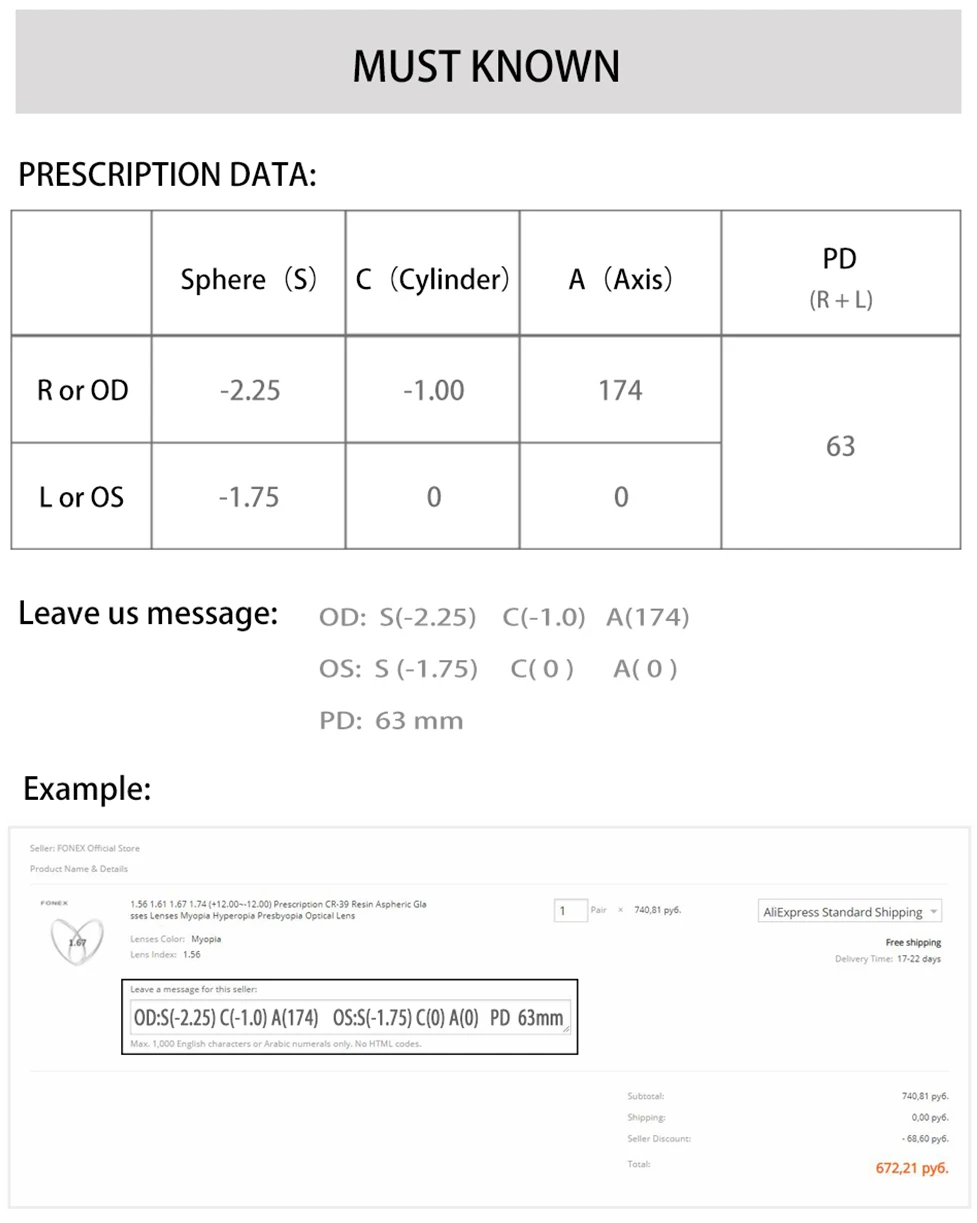 1,56 1,61 1,67(+ 10,00~-10,00) Анти-синий светильник по рецепту CR-39 смолы Асферические стекла линзы близорукость дальнозоркость Пресбиопия линзы