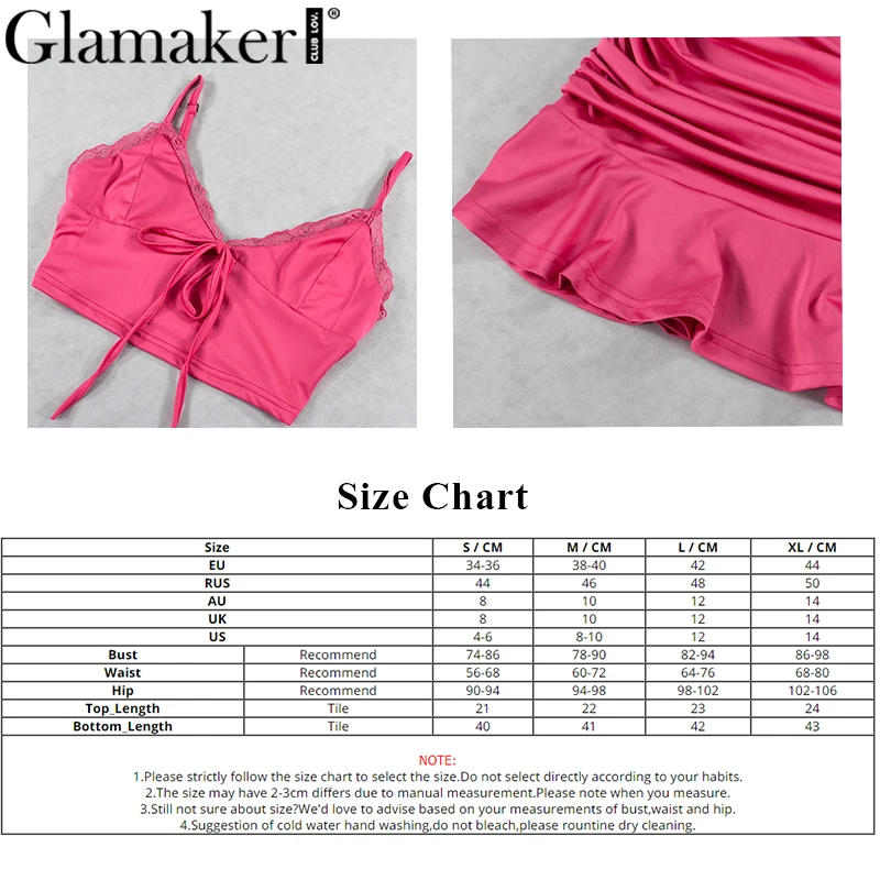 Glamaker/комплект из двух предметов Плиссированное кружевное платье в стиле пэчворк