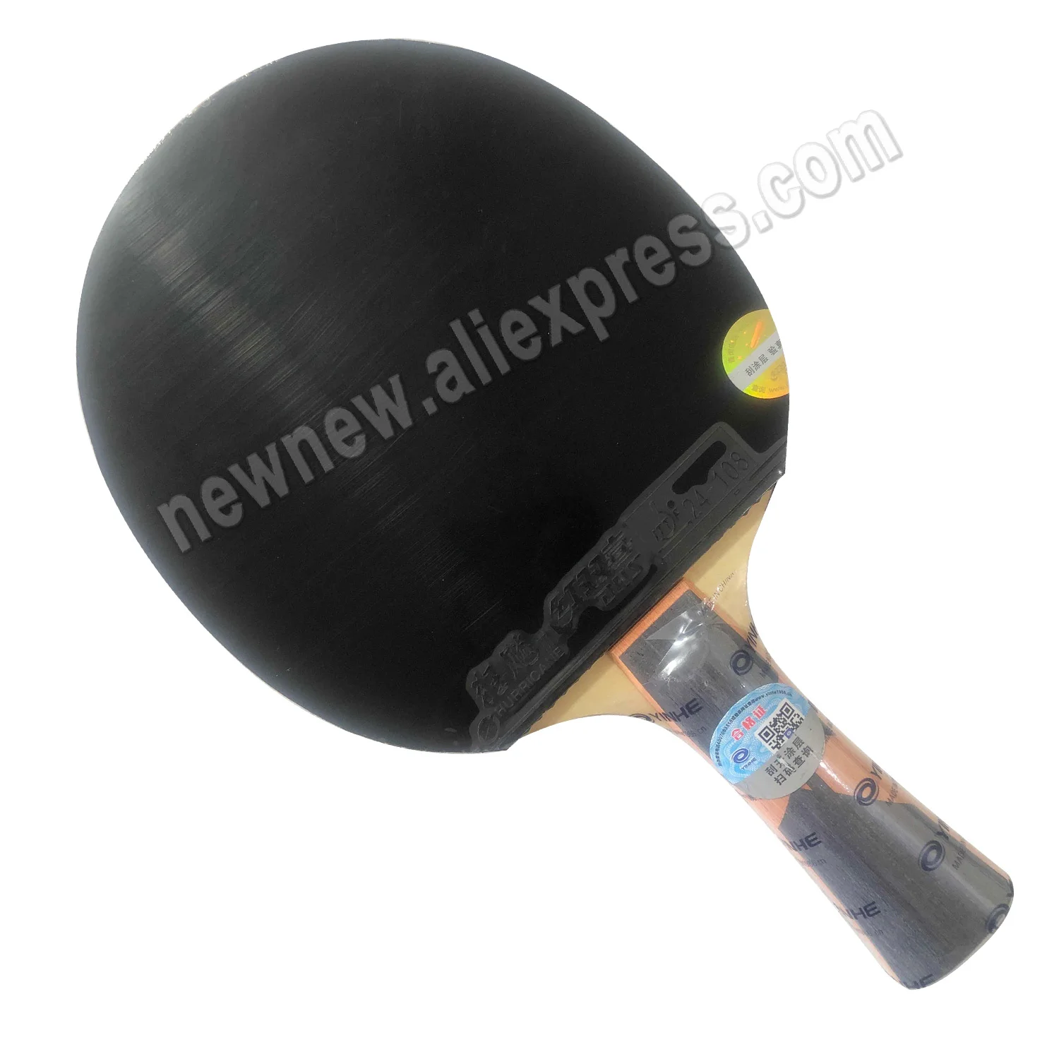 Galaxy YINHE T4s с 2x DHS NEO Hurricane 3 Резиночки для ракетки Shakehand длинной ручкой FL|rubber for racket|galaxy