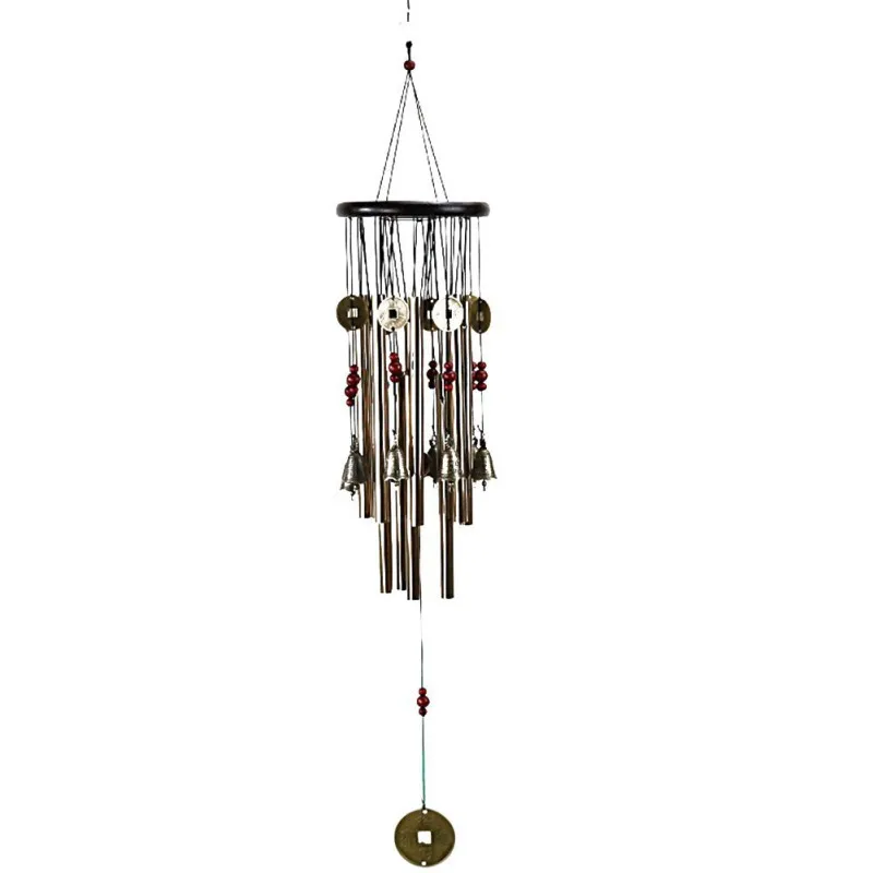 

Aluminum Tubes Wind Chime Outdoor Garden Yard Hanging Ornament Living Room Bedroom Decoration Pendant Home Decor Supplies