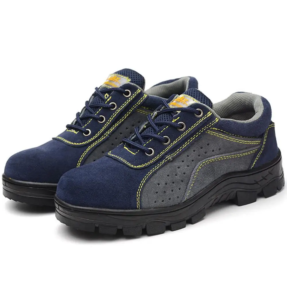 Мужские кроссовки со стальным противоскользящим покрытием Спортивная обувь