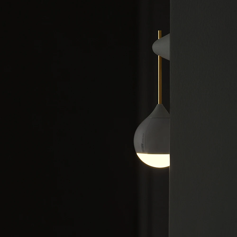 Умный ночсветильник с датчиком движения светодиоды ИК настенная лампа на