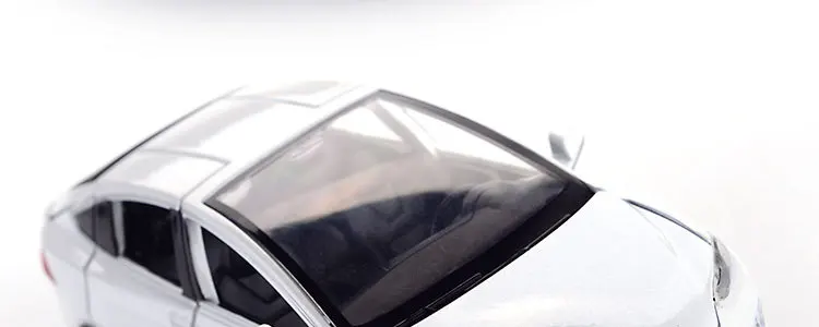 Литые автомобили Tesla SUV 1:32 модель автомобиля из металлического сплава моделирование откатные автомобили огни игрушки для детей Подарки для детей