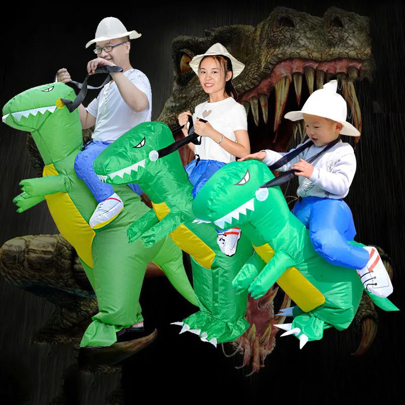 

Inflatable Dinosaur Halloween Inflatable Costume Funny Role-playing Suit Party Costumes Kids Toy