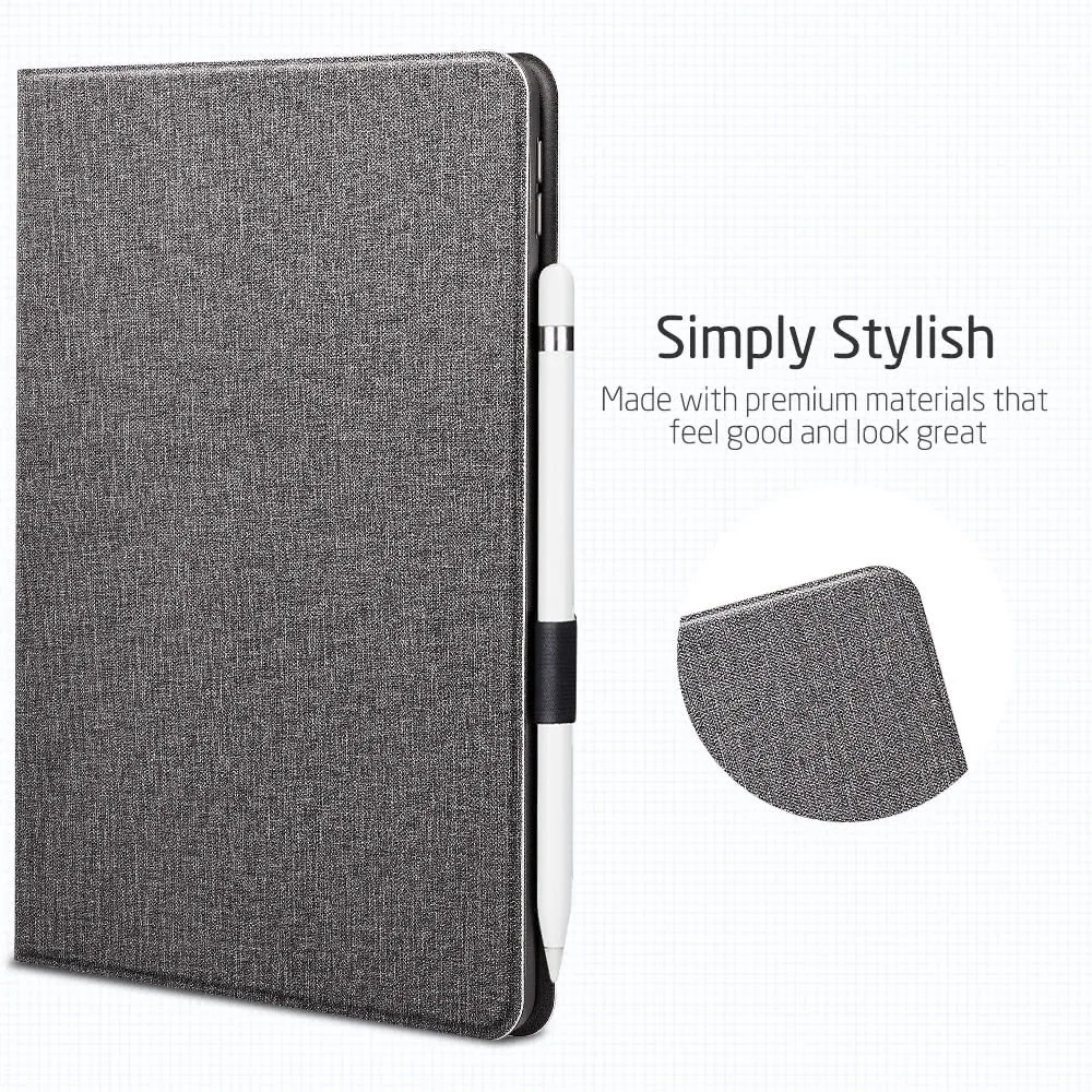 Чехол ESR для iPad Pro 11 12 9 2021 2020 Mini 6 5 4 3 2 1/iPad 8 7/iPad Air смарт-чехол из ткани Оксфорд |