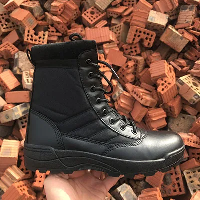

Swat Military Boots Men Women Outdoor Climbing High-top Military Training Military Tactical Combat Boots Training Desert Shoes