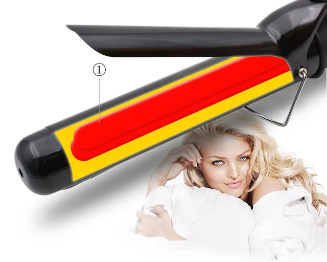 

single barrel LCD display Hair Curling Irons 1 Stick 28mm Waver auto ceramic Hair curlers Temperature Control Hair Styler Wand