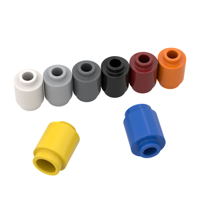 

10 шт Строительные блоки 3062 30068 1x1 с круглым открытым серьги-гвоздики поймать кирпичами сборка частиц своими руками части игрушки для Детский...