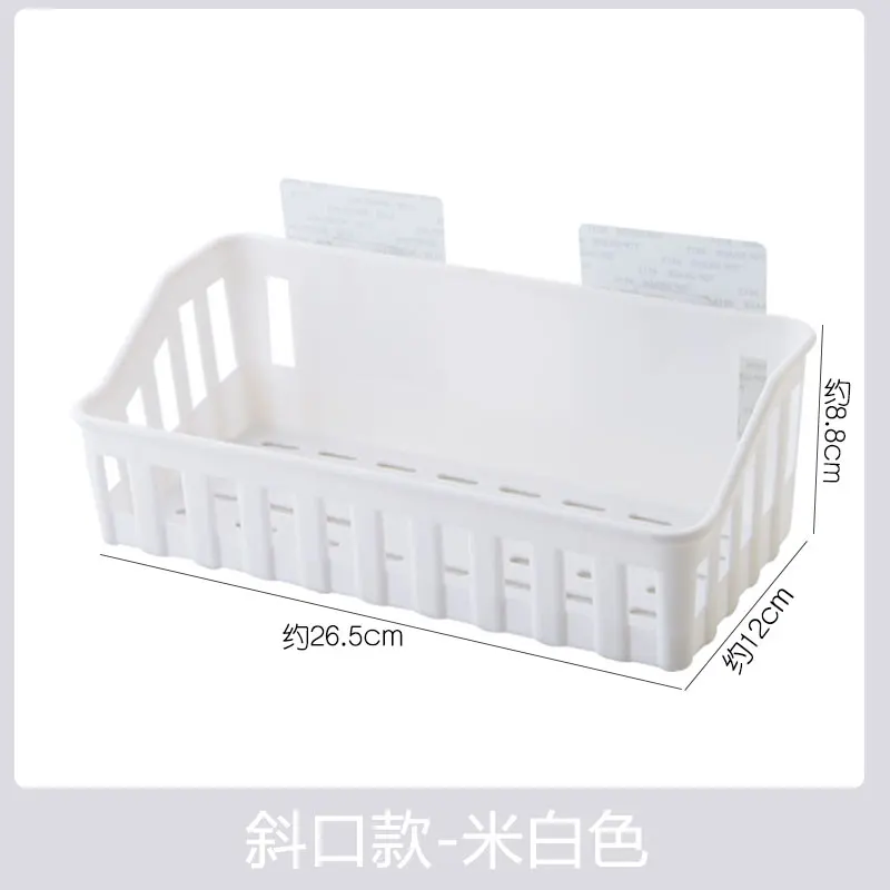 

Bathroom Shelf Shampoo Holder Wall Mount Shower Shelves Kitchen Storage Basket Cosmetic Rack Home Organizer Bathroom Accessories