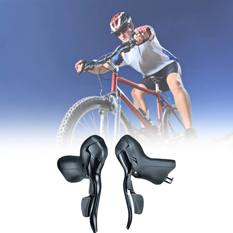 Рычаг переключения скоростей для велосипеда с двумя рычагами управления 3x8 рычаг