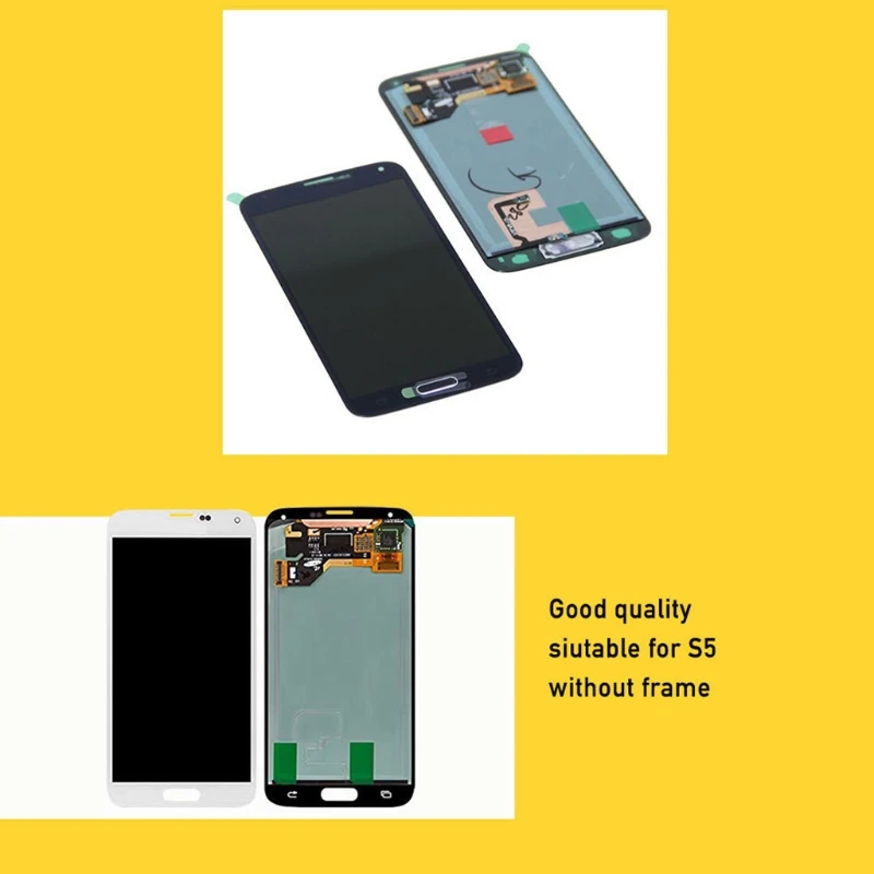 ЖК-дисплей с сенсорным экраном черной пятницы для Samsung Galaxy S5 долговечный |