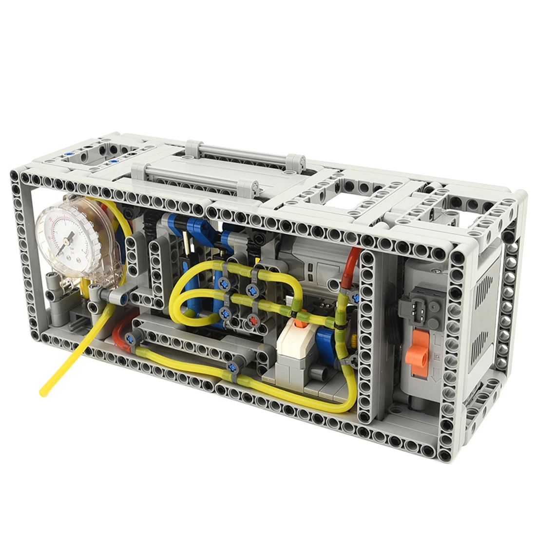 

(Customized)469Pcs MOC-73513 Pneumatic Building Block Set Air Compressor Display Model Gift