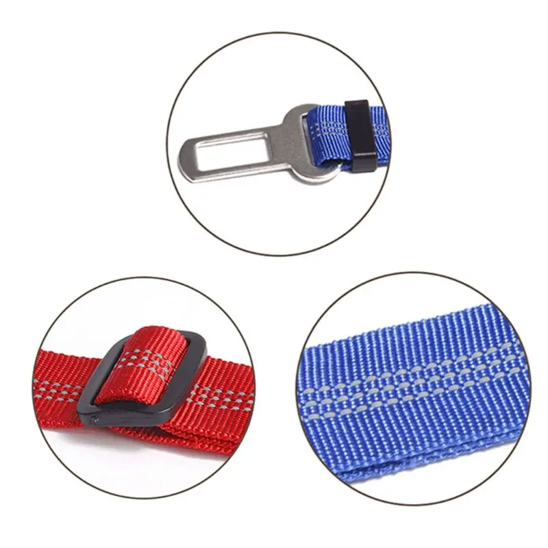 New 1 Pc Pet Dog Cat Vehicle Car Seat Belt Adjustable Harness Seatbelt Lead Leash For Small Medium Dogs Travel Clip Supplies | Автомобили