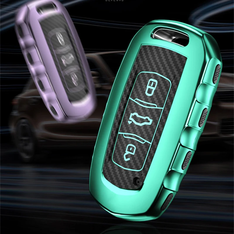 Новый покрытие TPU Интеллектуальный Автомобильный ключ дистанционного