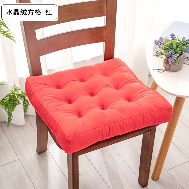 Подушка для стула с принтом квадратная подушка 38x38/43x42/48x48 см мягкий офисный стул