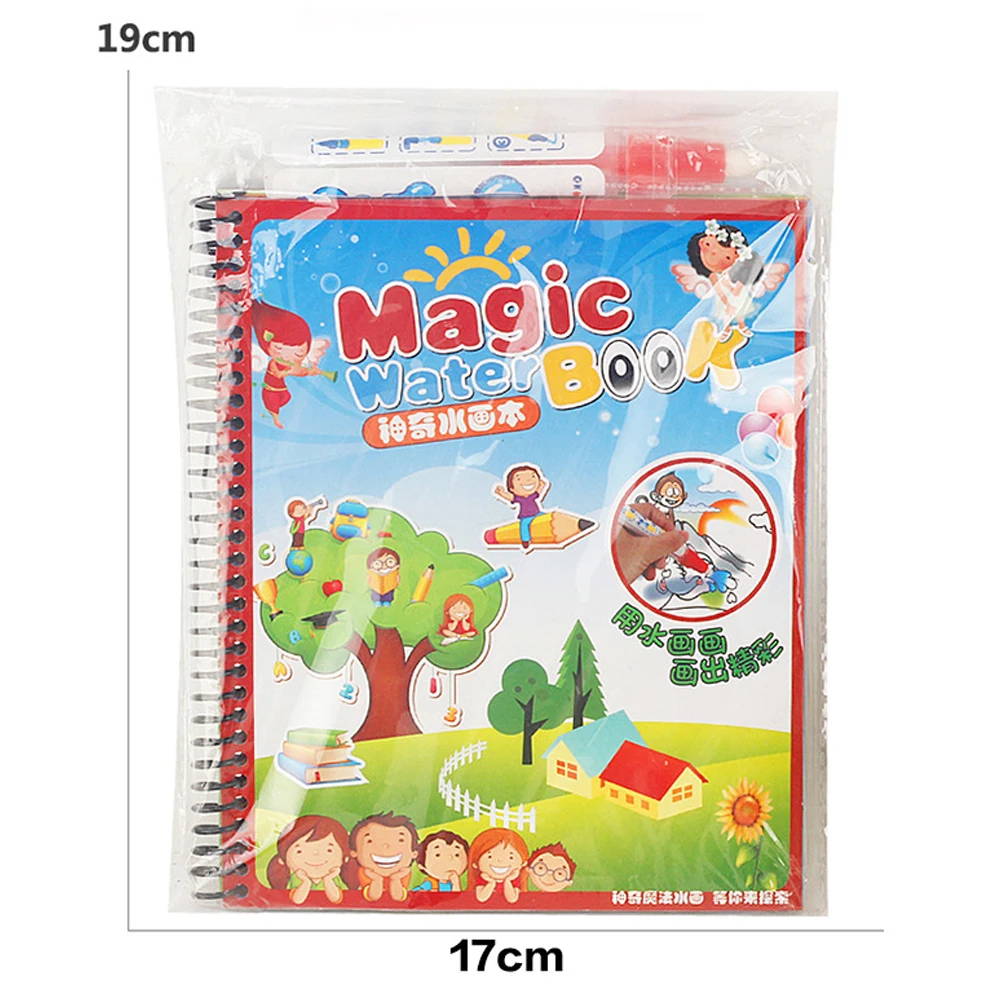 Волшебная книжка для рисования водой раскраска волшебная ручка доска детей