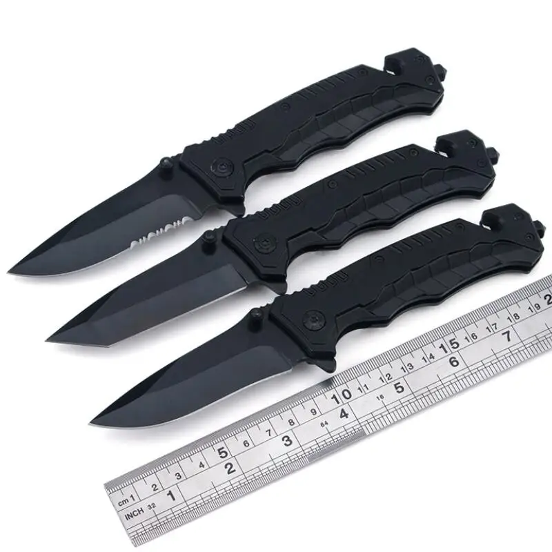

Folding Pocket Knife Outdoor Survival Tactical Knife Camping Hiking Hunting Knives for Self-defense Fishing EDC Tool
