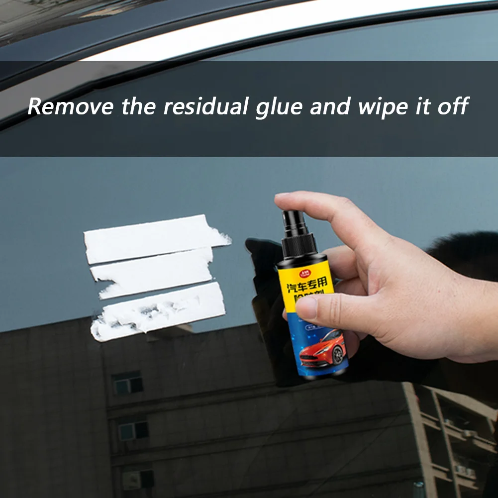 

Car Home Window Sticker Remover Adhesive Removal Spray Label Tape Residue 60mL for Unique Parts Portable Car Ornaments