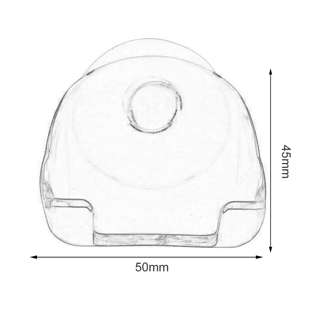 

Bathroom Accessories Wall-Mounted Suction Cup Non-Toxic Male Razor Holder Tool Suction Cup Razor Cap Holder With Suction Cup