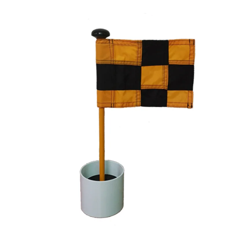 Флаг для гольфа чашка с отверстиями флаг палочка 3 секции тренировок на заднем