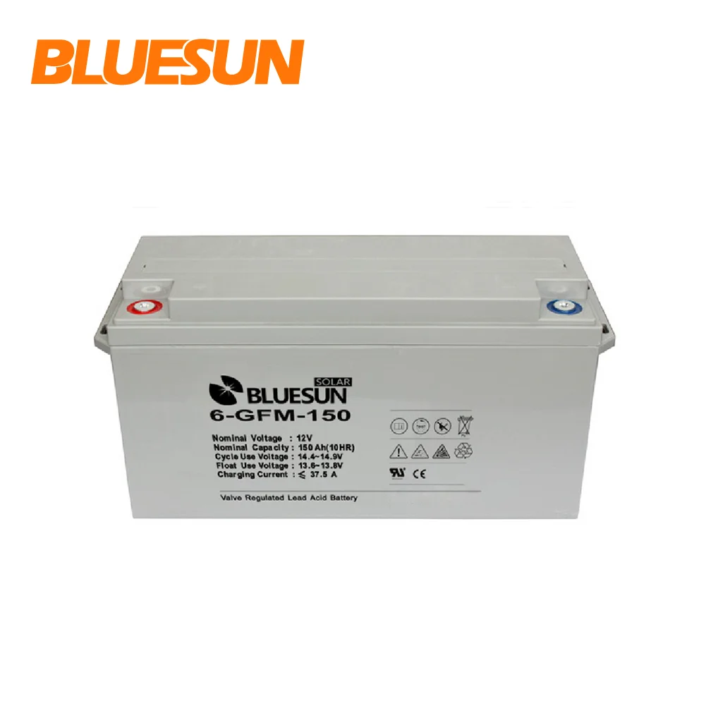 

Quality guarantee 12v 150ah 200ah 250ah GEL battery for solar panel battery system