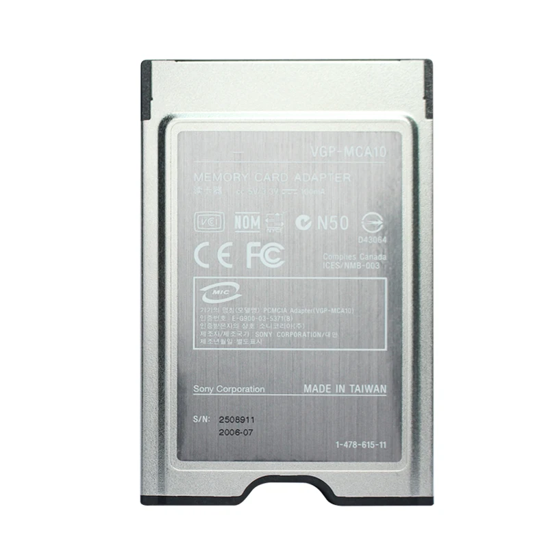 Акция! Многофункциональный PCMCIA адаптер для карт памяти 4 в 1 pc адаптер для карт Поддержка MMC SD SDHC MS PRO SM Card