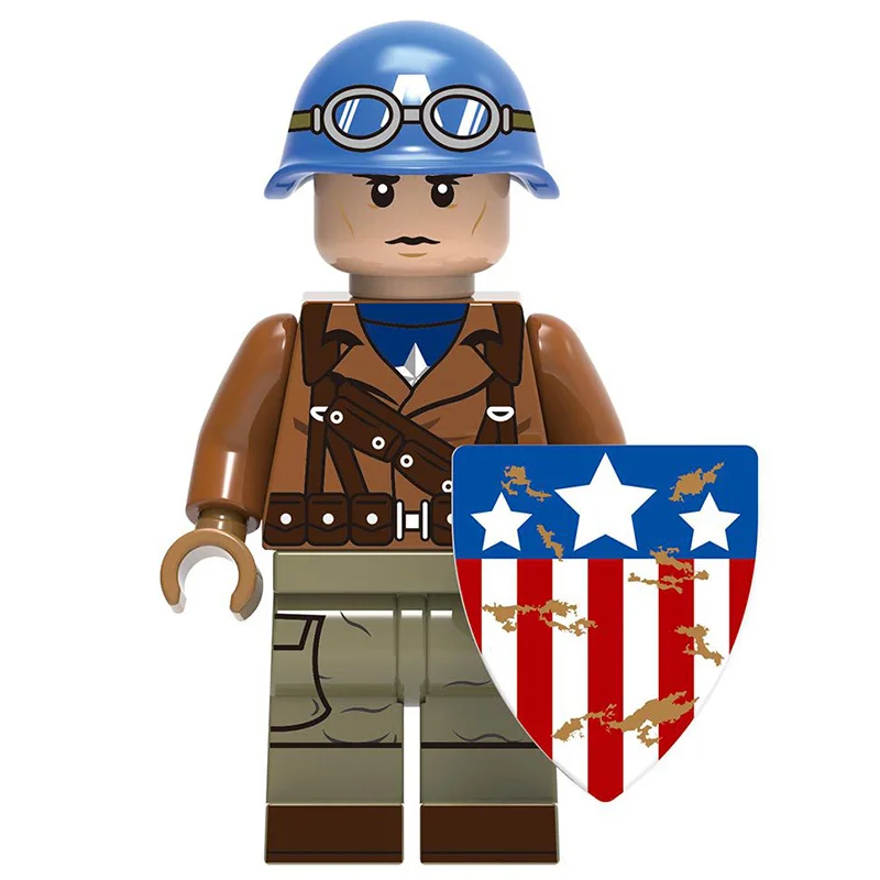 Конструктор с супергероями Marvel агент ГИДРЫ Мстители игрушечные блоки|Блочные