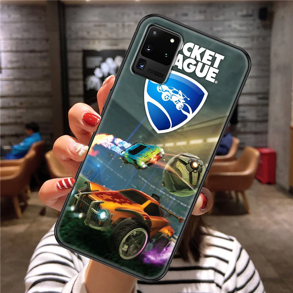 Чехол для телефона Rocket League для Samsung Galaxy Note 4 8 9 10 20 S8 S9 S10 S10E S20 Plus UITRA Ultra черный 3D кокос красиво на.