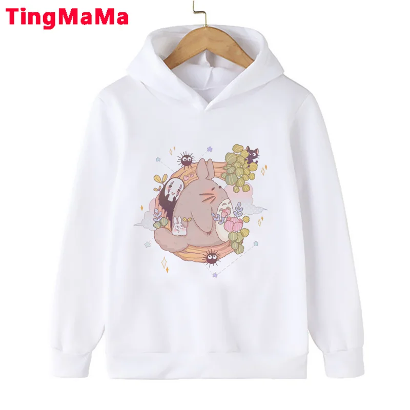 

Totoro teenage teens clothes kawaii Fleece funny graphic enfant fille Pullover sweater teens