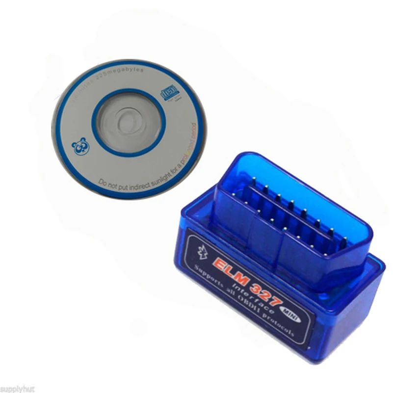 Автомобильный считыватель кодов ELM327 V2.1 Bluetooth OBD2 OBDII сканирующие инструменты ELM 327
