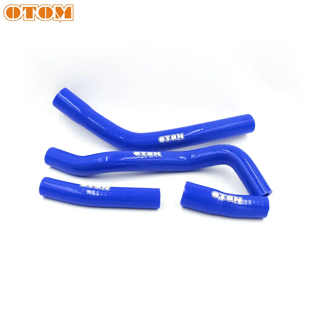 OTOM Motocross Radiator Hoses-RGM010 Blue Silica Gel Tube Rubber Pipe For YAMAHA YZ450F 14-17 Off-Road Motorcycle Dirt Bike Part |