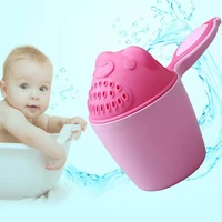 baby spoon shower bath water swimming bailer shampoo cup children bath accessories