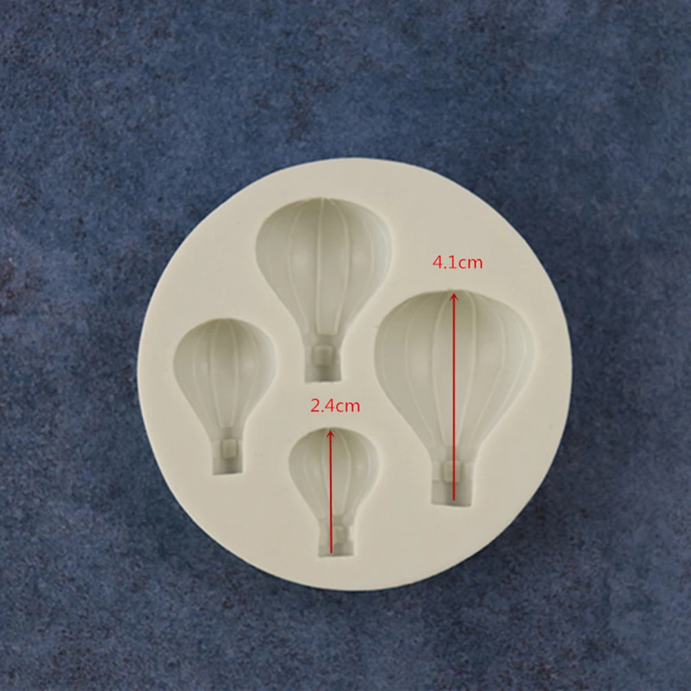New Hot Air Balloon Fondant Silicone DIY Cake Baking Decorative Mold |