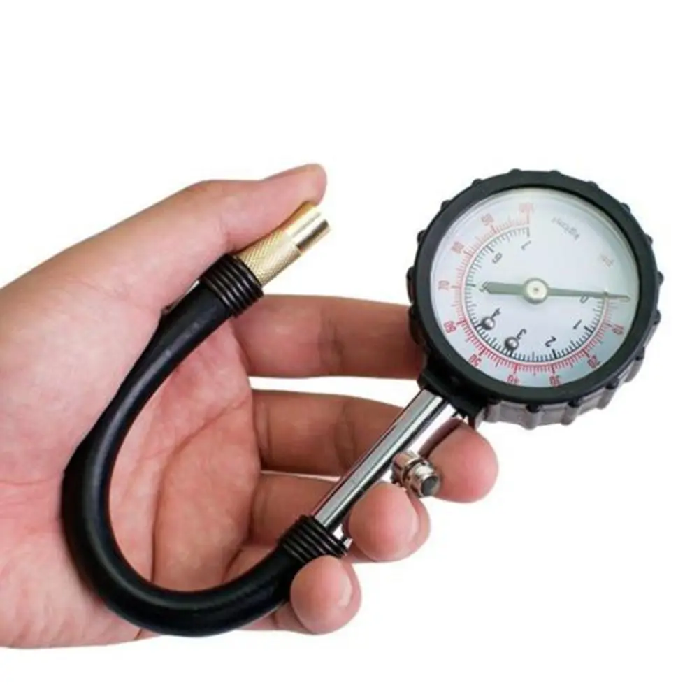 Meter Tire Pressure Gauge 0-100PSI Auto Car Bike Motor Tyre Air Vehicle Tester monitoring system Dial |
