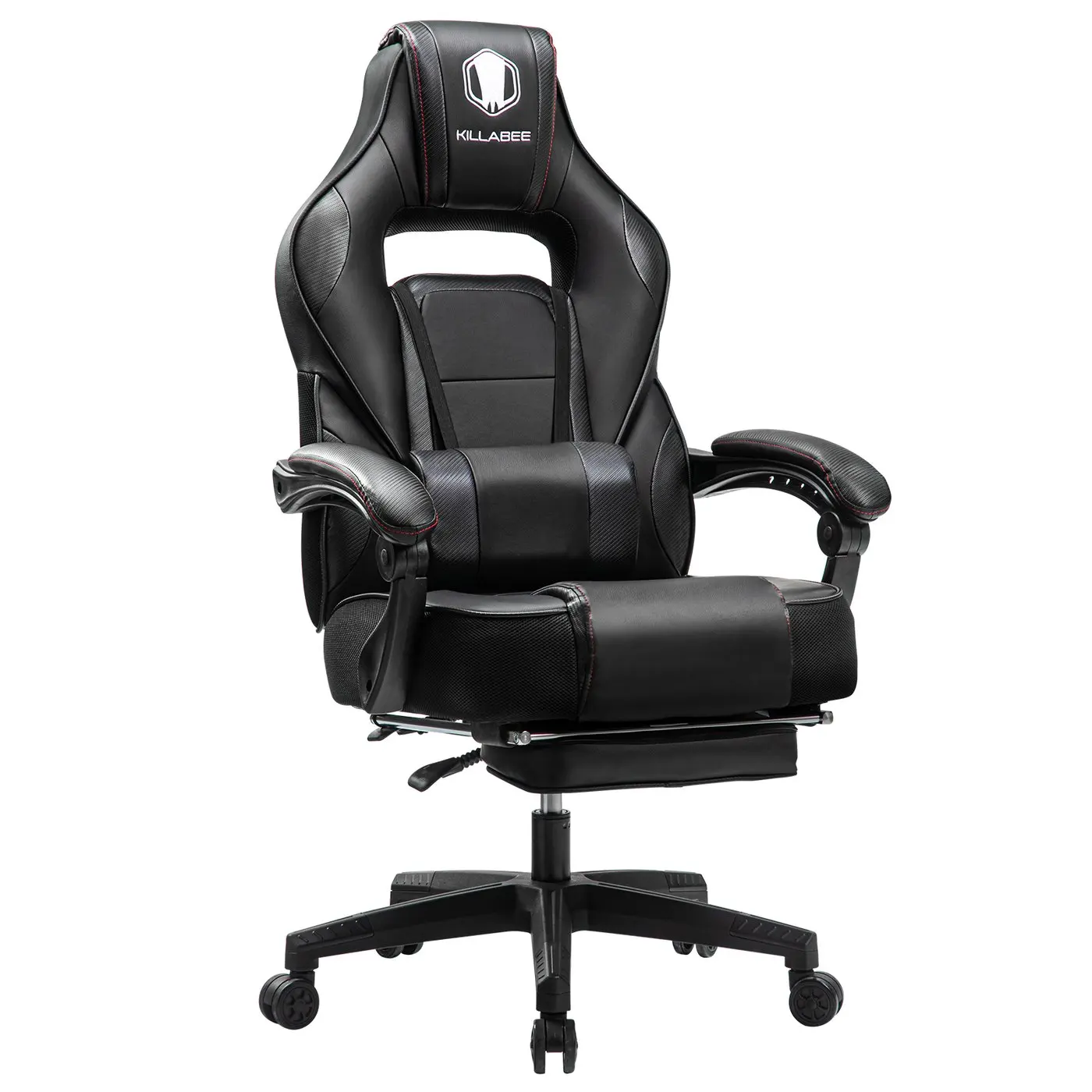 

Gaming Office Chairs 180 Degree Reclining Computer Chair Comfortable Executive Computer Seating Racer Recliner PU Leather