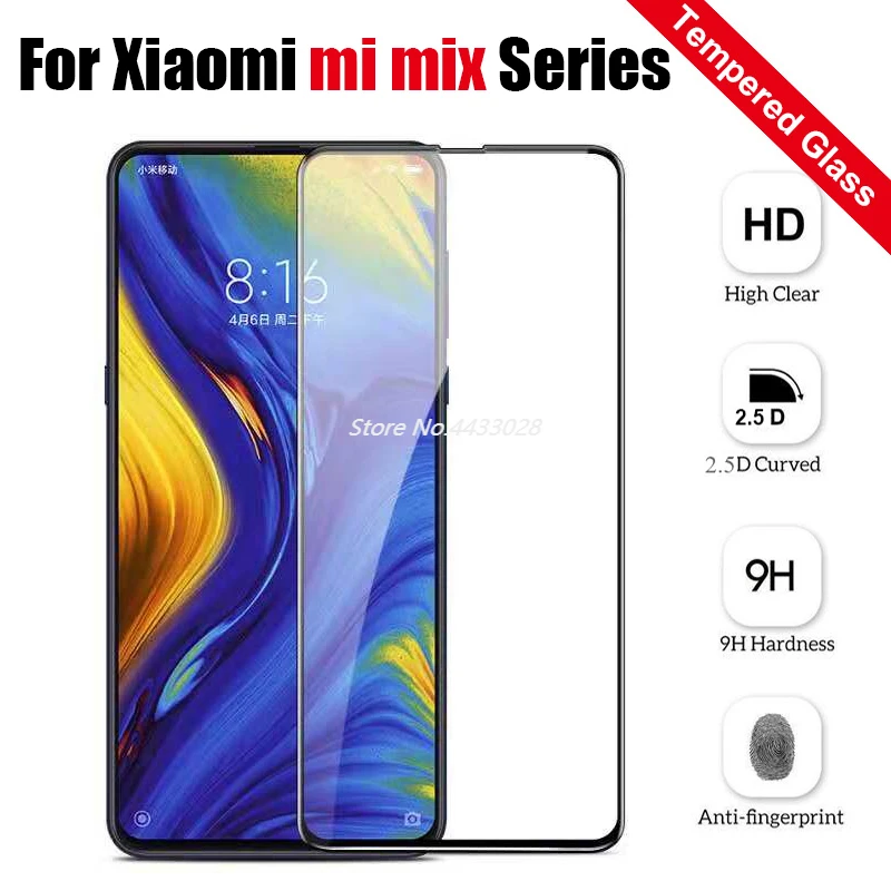 Защитное стекло для Xiaomi Mi Mix 3 экрана Ksiomi 2 2s пленка Xiomi Mix3 Mix2s Mix2|Защитные стёкла и